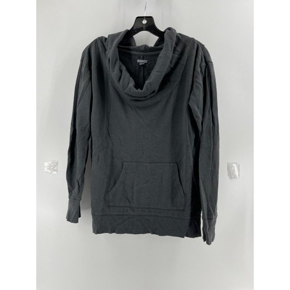 Aerie Women's Super Soft Cowl Neck Gray Long Sleeve Sweatshirt Sweat Shirt Small - Picture 2 of 10